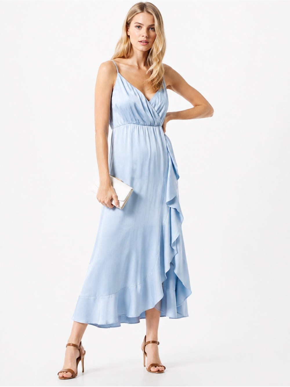 Bardot Aaliyah Faux-Wrap Midi Dress